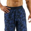 Men TYR Sport Shorts | Tyr Hydrosphere Men'S Lined 9" Unbroken Shorts - Midnight Camo