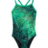 Kids TYR Sport Competition Swimwear | Tyr Durafast Elite® Girls' Diamondfit Swimsuit - Chroma