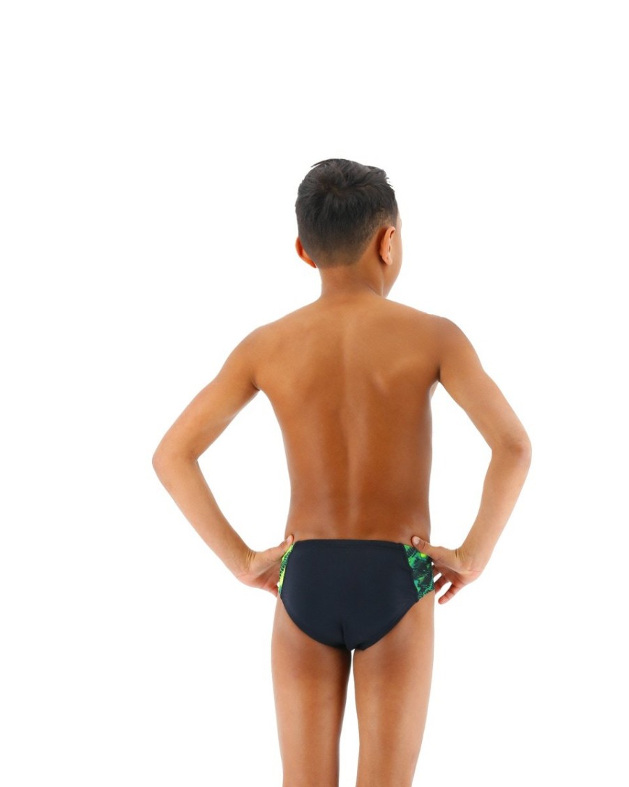 Kids TYR Sport Competition Swimwear | Tyr Durafast Lite® Boys' Brief Swimsuit - Cadence