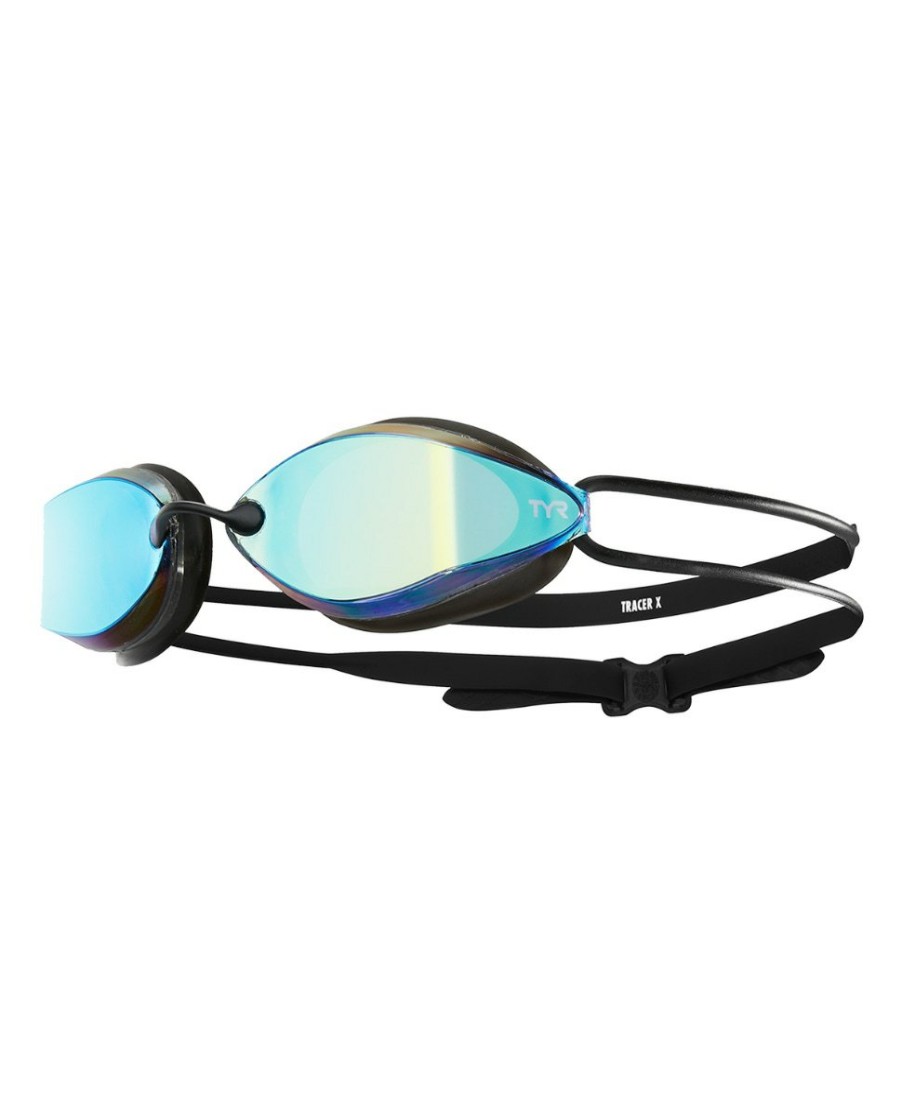 Men|Women TYR Sport Training|Racing | Tyr Adult Tracer-X Mirrored Racing Nano Goggles