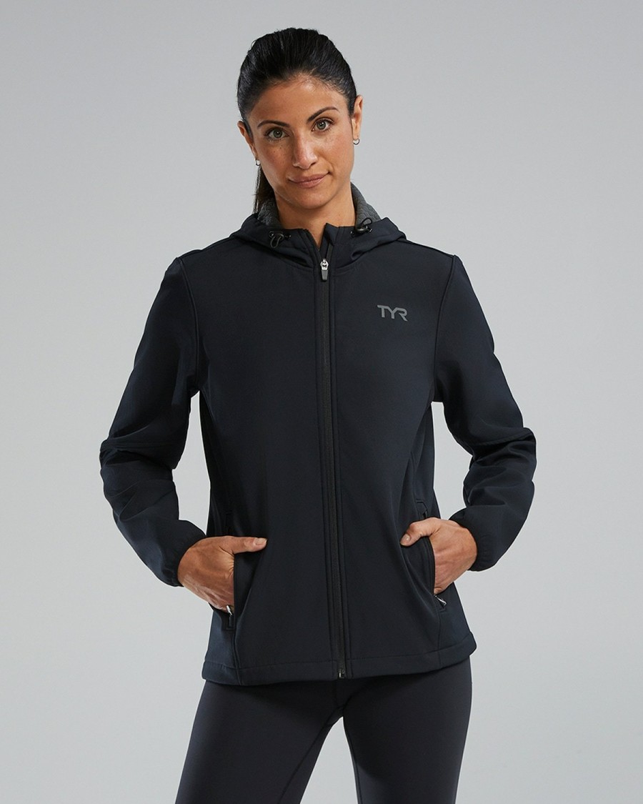 Women TYR Sport Outerwear|Hoodies & Sweatshirts | Tyr Hydrosphere Women'S Softshell Recon Jacket