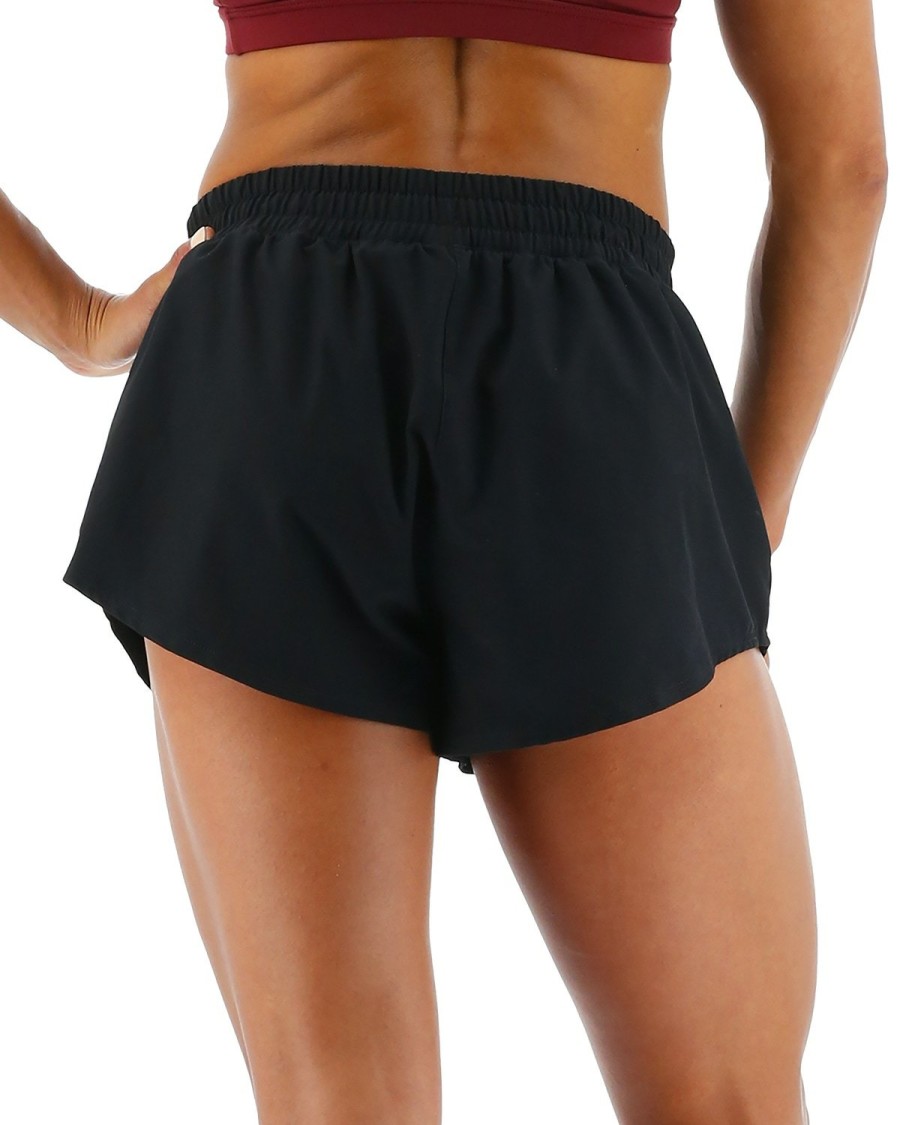 Women TYR Sport Shorts | Tyr Hydrosphere Women'S Pace Running Shorts - Solid