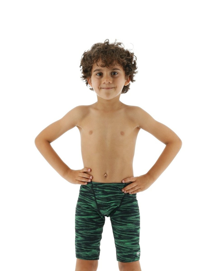 Kids TYR Sport Competition Swimwear | Tyr Durafast Elite® Boys' Jammer Swimsuit - Fizzy