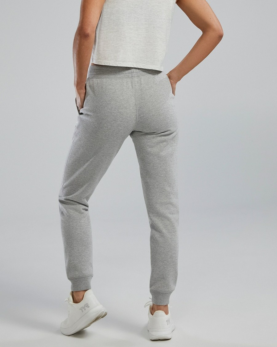 Women TYR Sport Pants | Tyr Women'S Ultrasoft Heavyweight Terry Jogger - Solid