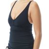 Women TYR Sport One Piece | Tyr Women'S V-Neck Sheath - Solid