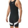 Men TYR Sport Triathlon | Tyr Men'S Zip-Back Tri-Suit - Carbon