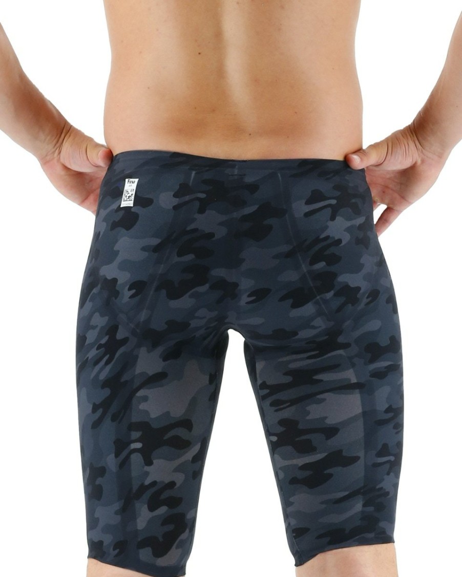 Men TYR Sport Technical Suits | Tyr Men'S Venzo Jammer Swimsuit - Camo