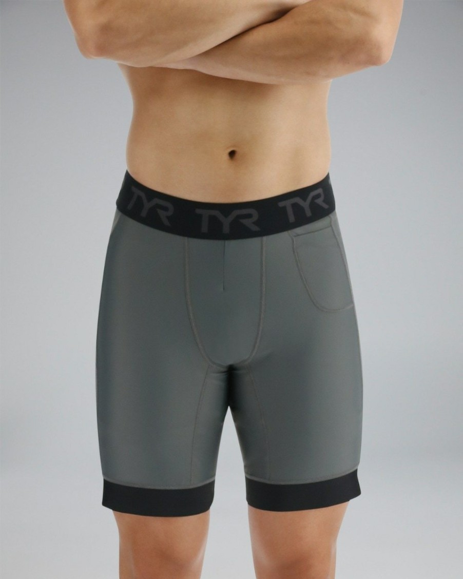 Men TYR Sport Compression | Tyr Compression Men'S Compression Short - Solid