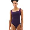 Women TYR Sport Controlfit Suits | Women'S Square Neck Controlfit Swimsuit