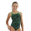 Kids TYR Sport Competition Swimwear | Tyr Durafast Elite® Girls' Diamondfit Swimsuit - Fizzy