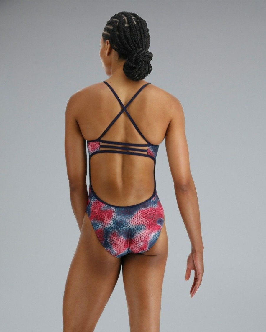 Women TYR Sport Trinityfit|One Piece|Training Suits | Tyr Durafast Elite® Women'S Trinityfit Swimsuit - Starhex