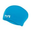 Kids|Men|Women TYR Sport Swim Caps|Swim Accessories | Tyr Youth Long Hair Silicone Wrinkle-Free Swim Cap