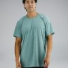 Men TYR Sport Shirts | Tyr Climadry Men'S Raglan Tech Tee - Solid / Heather