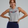 Women TYR Sport Shirts | Tyr Ultrasoft Women'S Graphic Crop Tank Take Flight