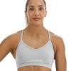 Women TYR Sport Sports Bras | Tyr Base Kinetic Women'S V-Neck Sports Bra - Heather