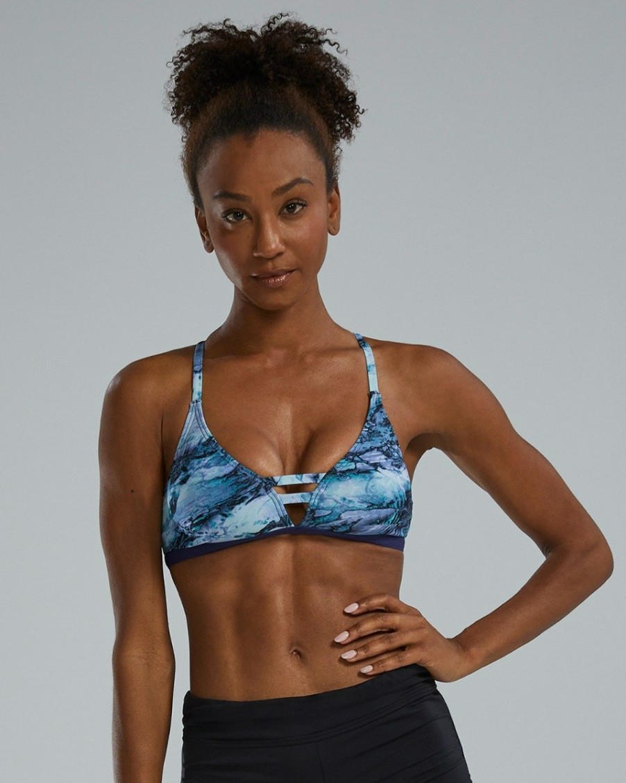 Women TYR Sport Beach & Board | Tyr Women'S Cara Bralette - Shale