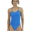 Women TYR Sport One Piece|Training Suits | Tyr Durafast® Elite Women'S Crosscut Tieback Swimsuit - Solid