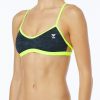 Women TYR Sport Two Piece|Training Suits | Tyr Durafast One® Women'S Sandblasted Mojave Tieback Top - Sandblasted Mojave