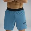 Men TYR Sport Shorts | Tyr Hydrosphere Men'S Unlined 7" Unbroken Big Logo Shorts - Solid