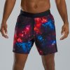 Men TYR Sport Shorts | Tyr Hydrosphere Men'S Unlined 7" Unbroken Shorts - Altair