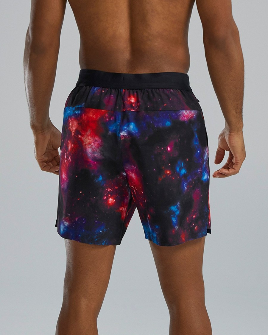 Men TYR Sport Shorts | Tyr Hydrosphere Men'S Unlined 7" Unbroken Shorts - Altair