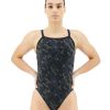 Women TYR Sport One Piece|Controlfit Suits|Training Suits|Beach & Board | Tyr Durafast Elite® Women'S Diamond Controlfit Swimsuit - Carbon Hex