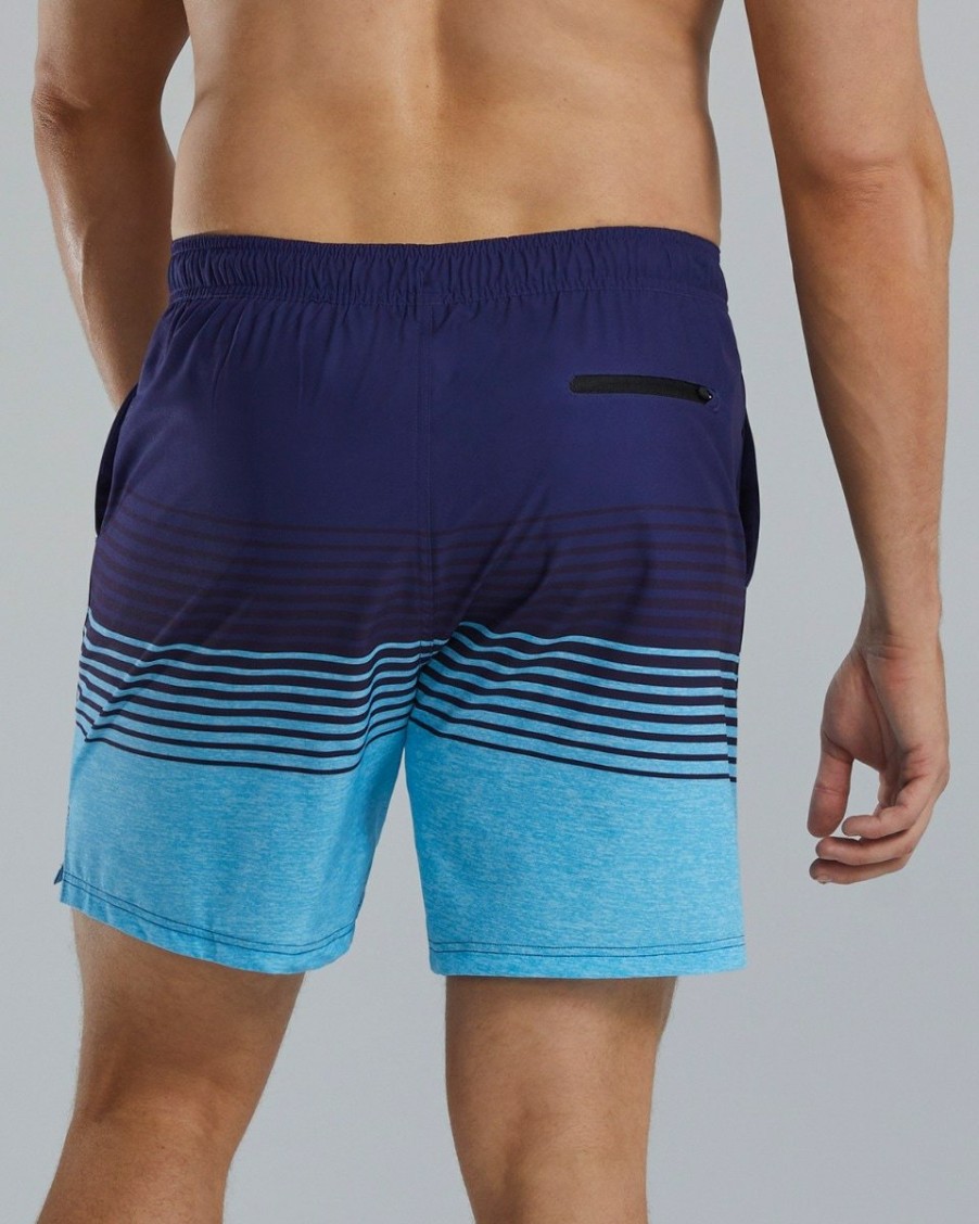 Men TYR Sport Beach & Board | Tyr Hydrosphere Men'S Skua 7" Volley Shorts - Talon