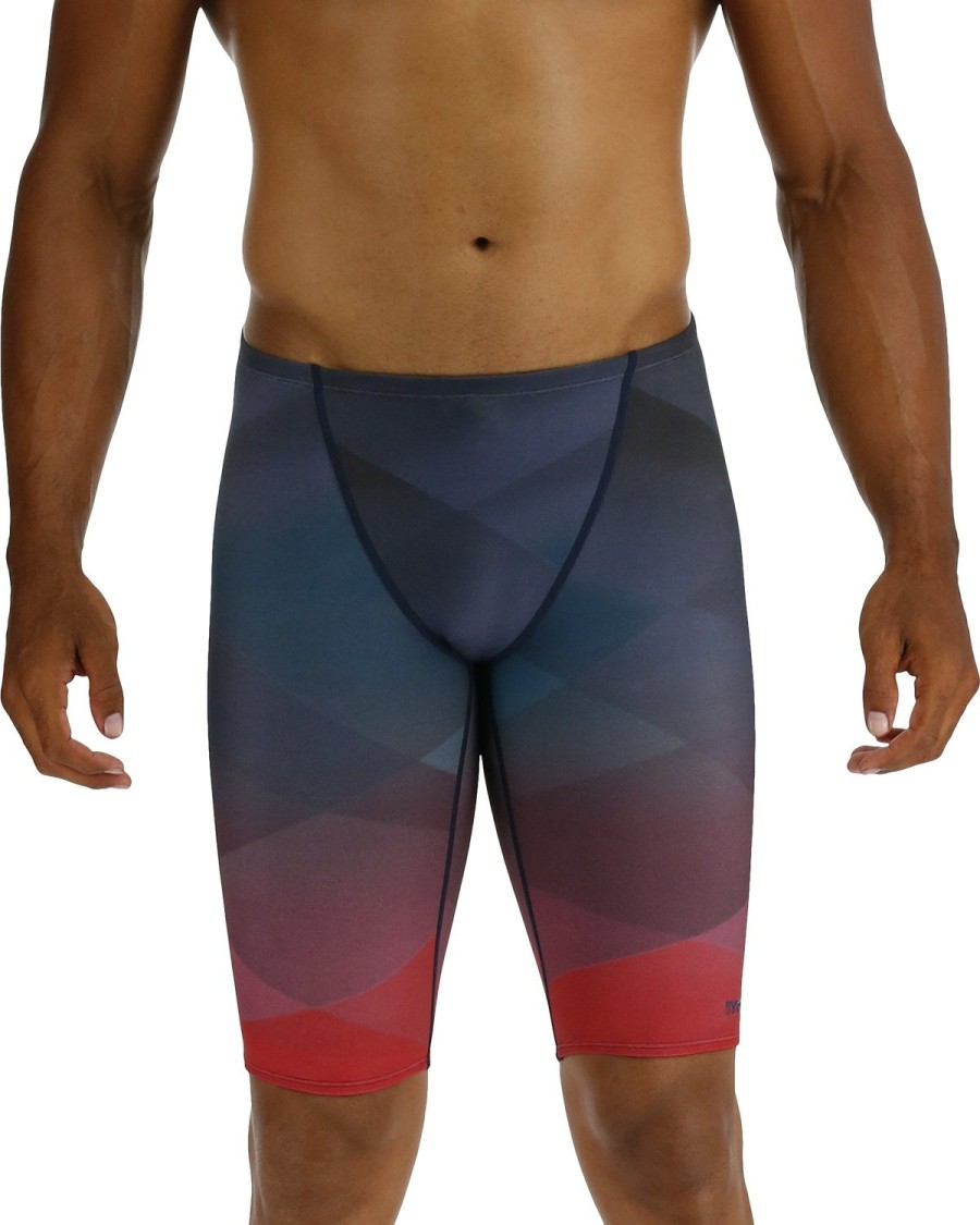 Men TYR Sport Training Suits | Tyr Durafast Elite® Men'S Jammer Swimsuit - Forge