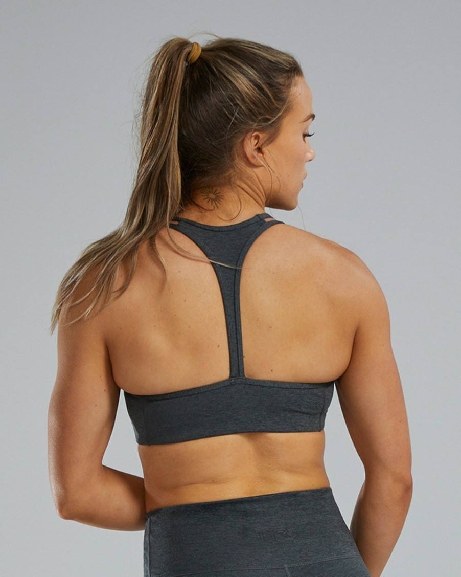 Women TYR Sport Sports Bras | Tyr Base Kinetic Women'S Racerback Sports Bra - Solid