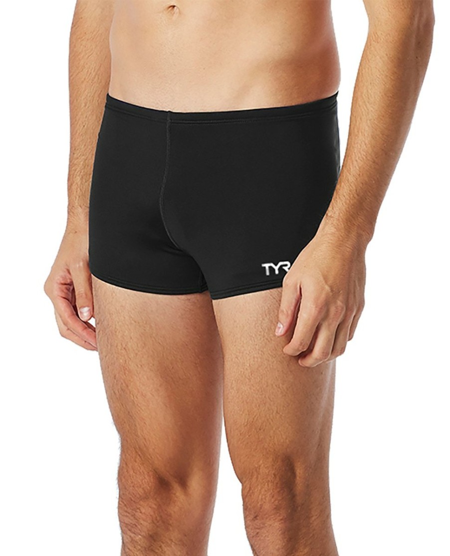 Men TYR Sport Training Suits | Tyreco Men'S Square Leg Swimsuit - Solid