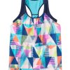 Kids TYR Sport Recreational Swimwear | Tyr Durafast Lite® Girls' Ava 2-In-1 Tank - Jigsaw