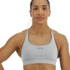 Women TYR Sport Sports Bras | Tyr Base Kinetic Women'S Dual Strap Sports Bra - Heather