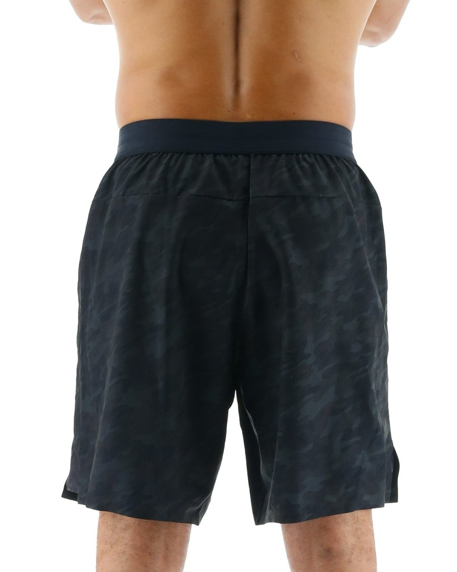 Men TYR Sport Shorts | Tyr Hydrosphere Men'S Unlined 7" Unbroken Shorts - Blackout Camo