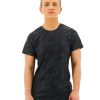 Women TYR Sport Shirts | Tyr Airtec Women'S Short Sleeve Tee - Blackout Camo