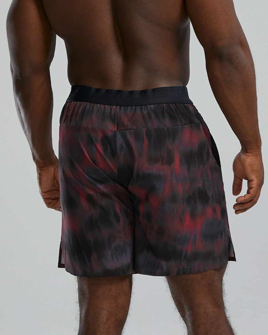 Men TYR Sport Shorts | Tyr Hydrosphere Men'S Unbroken Lined 7" Unbroken Shorts - Spectrik