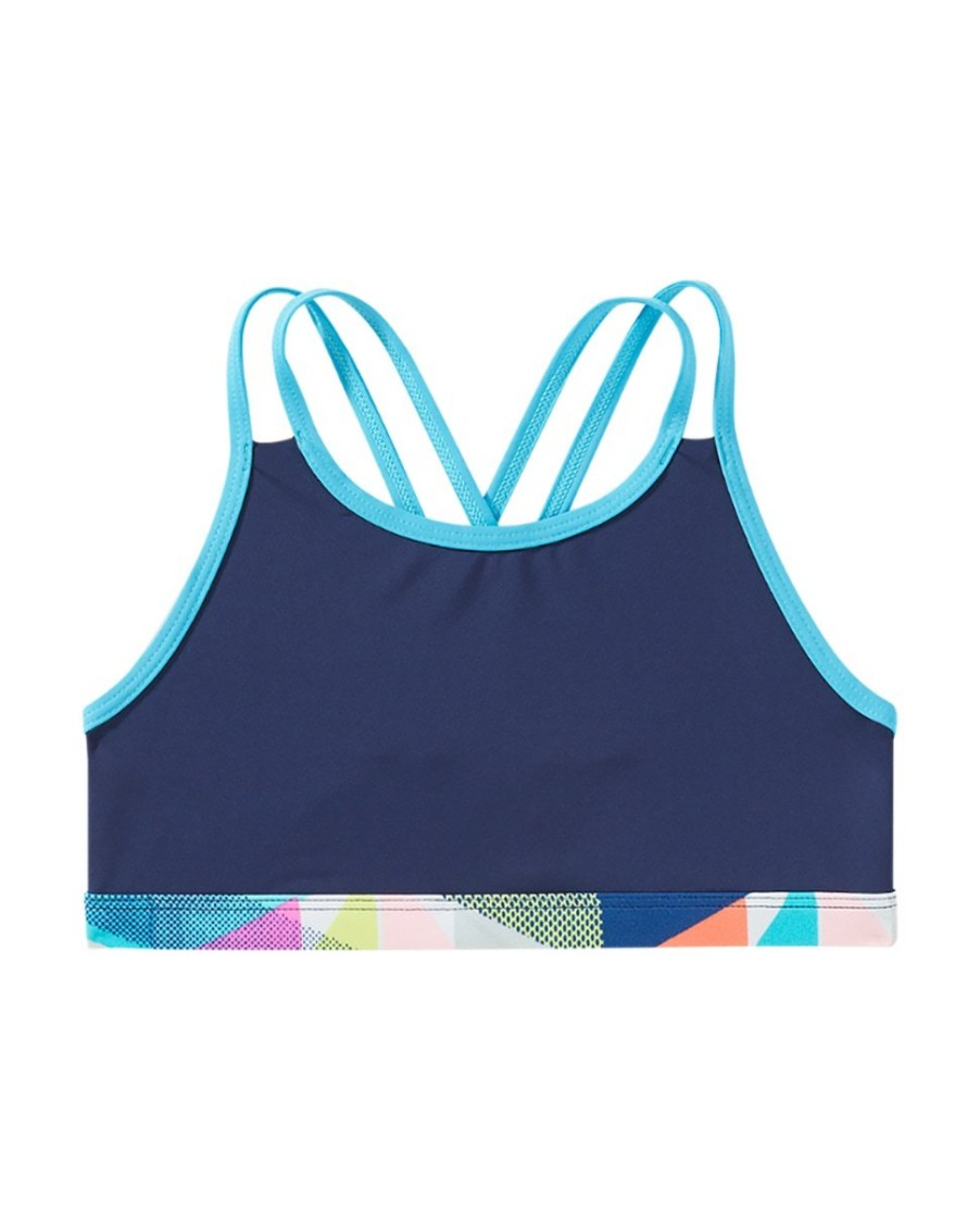 Kids TYR Sport Recreational Swimwear | Tyr Durafast Lite® Girls' Olivia Top - Jigsaw