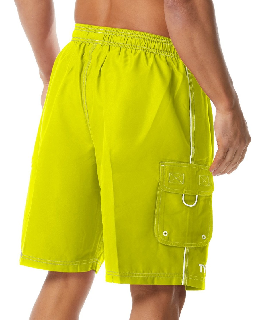 Men TYR Sport Beach & Board | Tyr Men'S Challenger Trunk - Solid