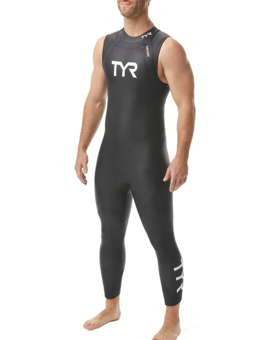 Men TYR Sport Triathlon | Tyr Men'S Hurricane® Wetsuit Cat 1 Sleeveless