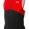 Men TYR Sport Triathlon | Tyr Men'S Tri-Tank - Carbon