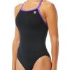 Women TYR Sport One Piece|Team Suits | Tyr Durafast Elite® Women'S Diamondfit Swimsuit - Hexa