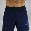 Men TYR Sport Shorts | Tyr Hydrosphere Men'S Unlined 7" Unbroken Big Logo Shorts - Solid