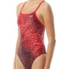 Women TYR Sport One Piece|Team Suits | Tyr Durafast Elite® Women'S Diamondfit Swimsuit - Chroma