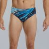 Men TYR Sport Training Suits | Tyr Durafast Elite® Men'S Brief Swimsuit - Kyanite