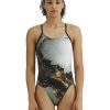 Women TYR Sport One Piece|Training Suits | Tyr Durafast Elite® Women'S Tetrafit Swimsuit - Pyrite