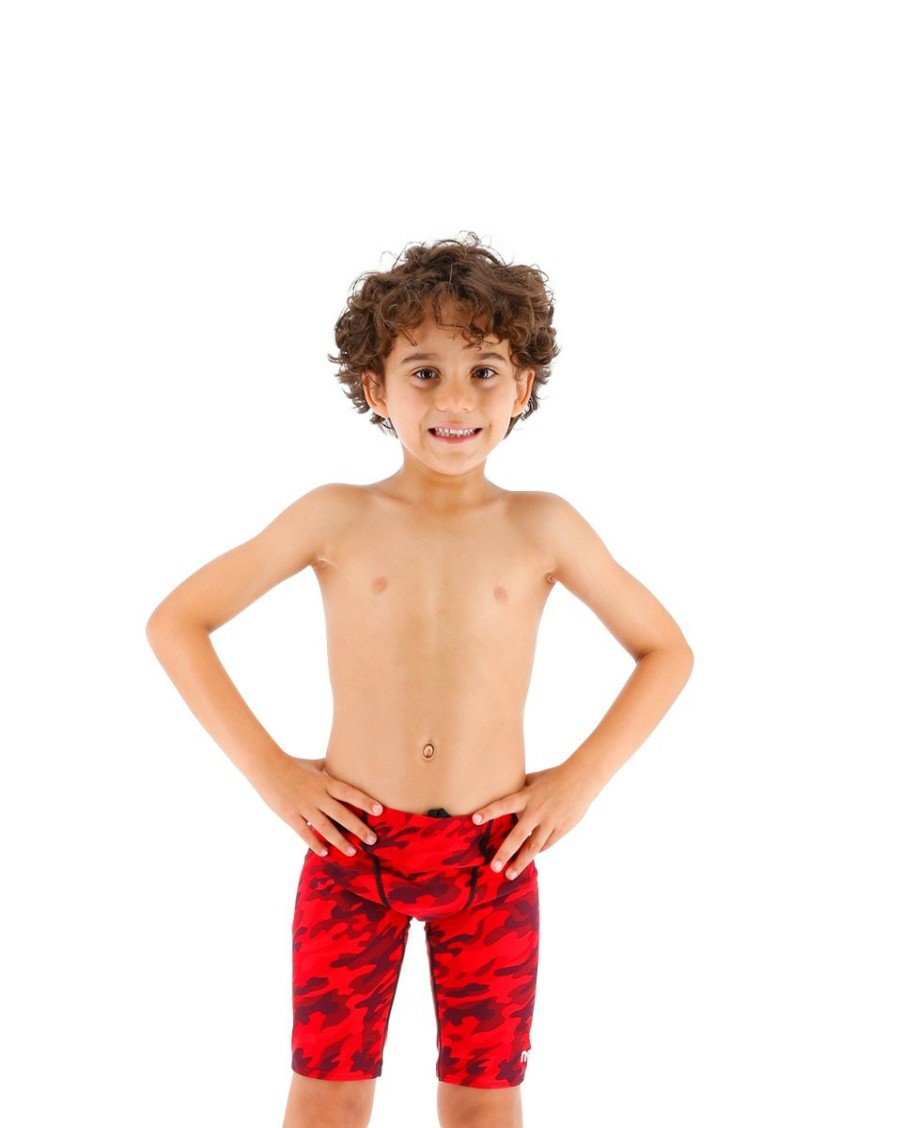 Kids TYR Sport Competition Swimwear | Tyr Durafast Elite® Boys' Jammer Swimsuit - Camo