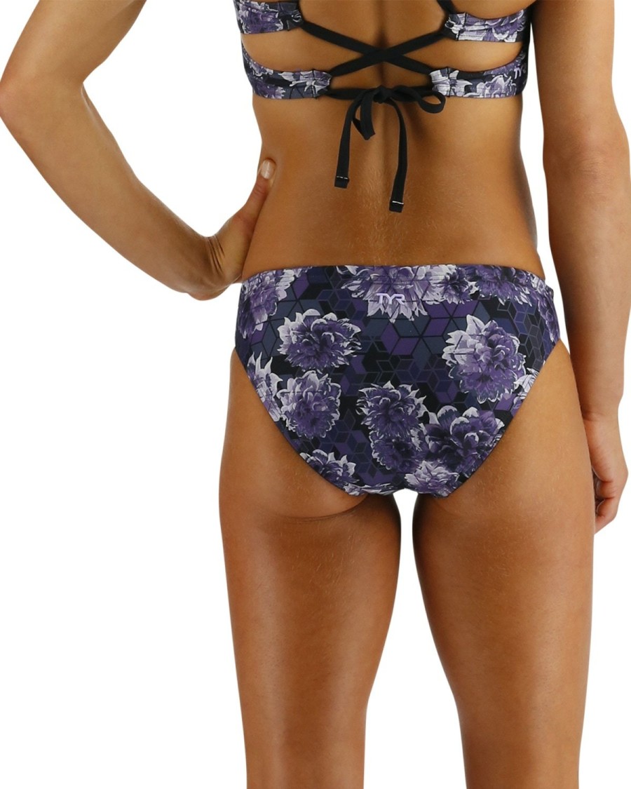 Women TYR Sport Beach & Board | Tyr Women'S Lula Classic Bikini Bottom - Polyhedron