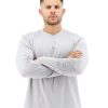 Men TYR Sport Shirts | Tyr Men'S Sundefense Long Sleeve Shirt