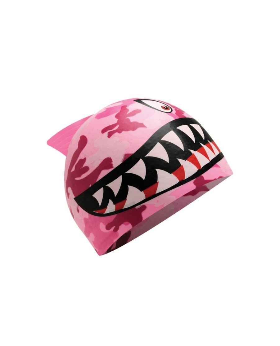 Kids|Men|Women TYR Sport Swim Caps|Swim Accessories | Tyr Youth Silicone Swim Cap - Shark