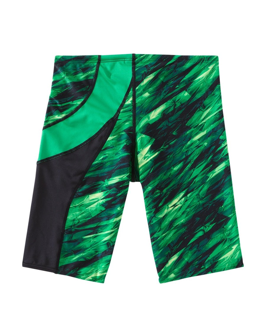 Kids TYR Sport Competition Swimwear | Tyr Durafast Elite® Boys' Wave Jammer Swimsuit - Vitric