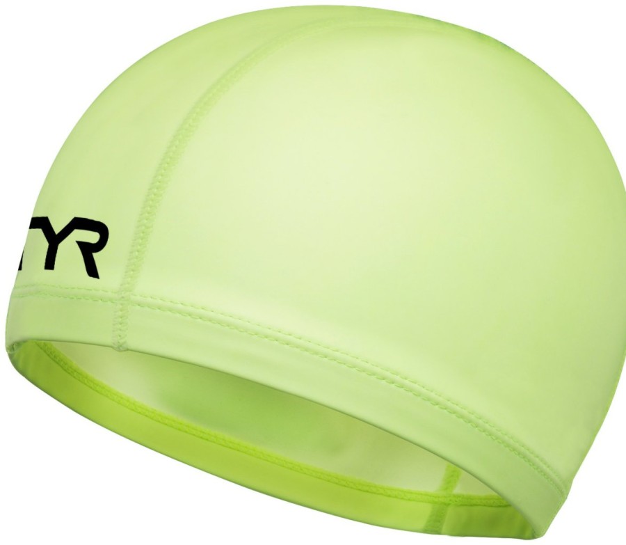 Men|Women TYR Sport Swim Caps|Swim Accessories | Tyr Adult Warmwear Swim Cap - Hi-Vis